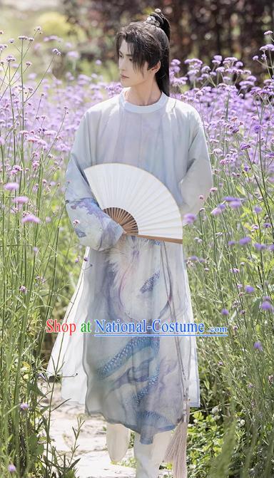 China Ancient Swordsman Hanfu Tang Dynasty Young Hero Historical Costumes Complete Set