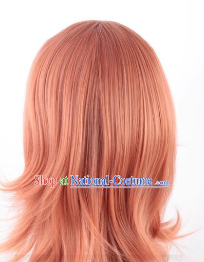 Chainsaw Man Chainsaw Man Angel Demon Dark Orange Inverted 50cm COS Whole Wig