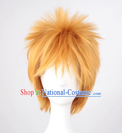 Anime Bleach Kurosaki Ichigo Tutor Colonero Uzumaki Naruto COS Wig