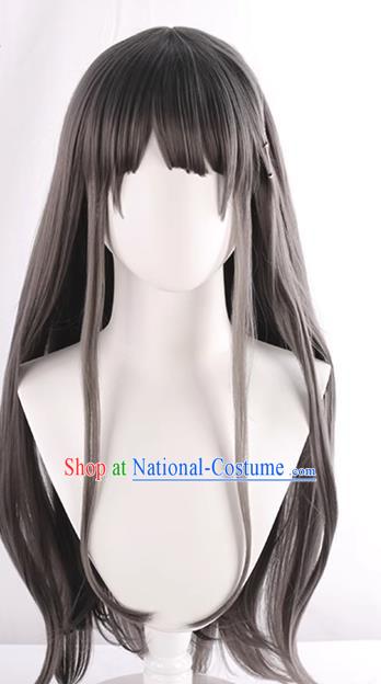 Bunny Girl Mai Senpai Hai Sakurajima Mai Cos Wig