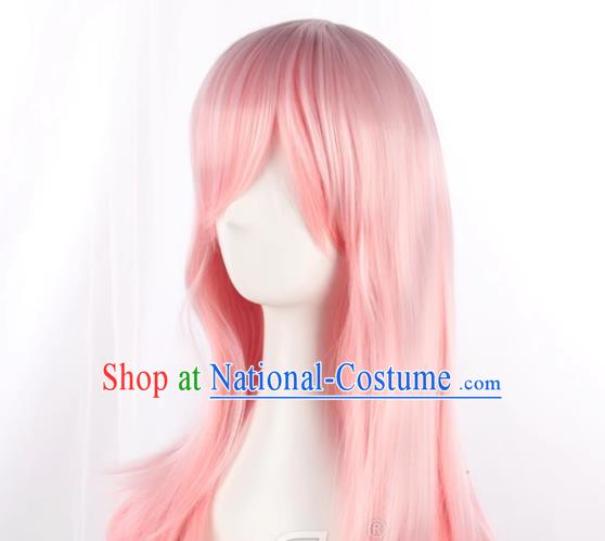 Super Sonico Cos Wig Super Sonico Mixed Pink Girl Anime Fake Hair