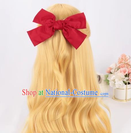 Anime Long Hair Cos Sailor Moon Venus Aino Minako Light Blonde Cosplay Wig