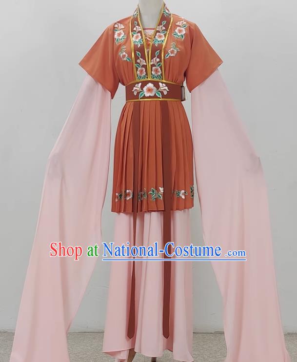 Drama Costumes Ancient Costumes National Operas Yue Opera Huangmei Opera Costumes Qiong Opera Fujian Opera New Style Maid Vests And Waistcoats