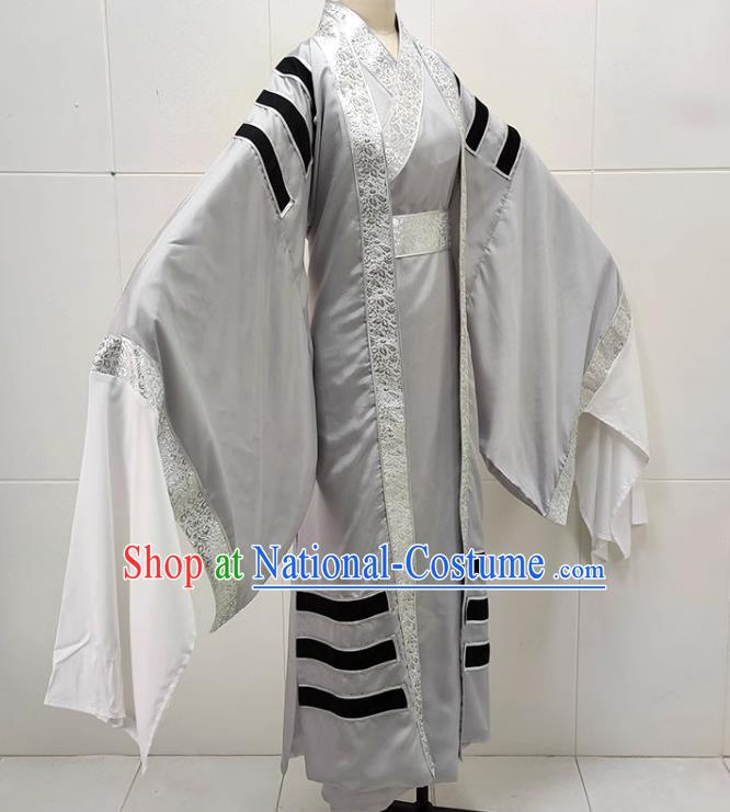 Drama Costumes Ancient Costumes Yue Opera Huangmei Opera Performance Costumes Fujian Opera Gezai Opera Taoist Hall Love Embroidered Bagua Taoist Costumes