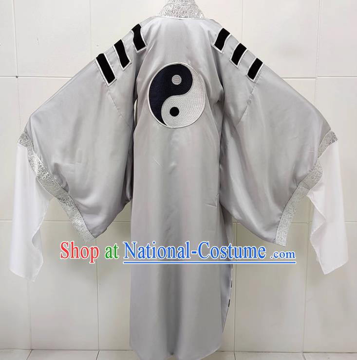 Drama Costumes Ancient Costumes Yue Opera Huangmei Opera Performance Costumes Fujian Opera Gezai Opera Taoist Hall Love Embroidered Bagua Taoist Costumes