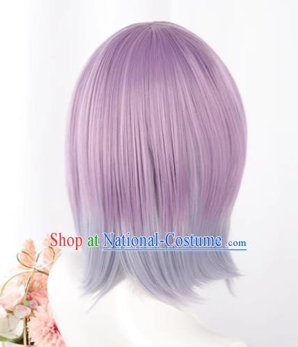 Electric Superman Gullit SSSS.GRIDMAN Shinjou Akane Short Hair Cosplay Full Wig