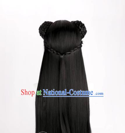 Ancient Style Costume COS Hanfu Skirt Jacket Skirt Girl Wig Headgear Mo Dao Jiang Yanli COS Wig