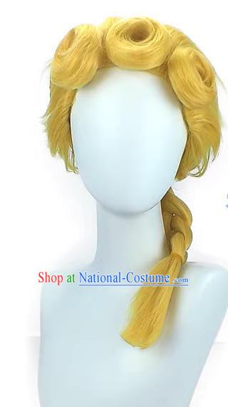 JOJO Bizarre Adventure Golden Wind Giorno Zulu Cosplay Wig Anime