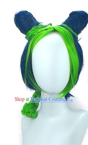 JOJO Bizarre Adventure Stone Sea Kujo Xu Lun Cos Wig