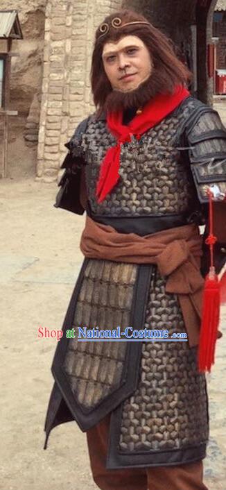 Film A Chinese Odyssey Zhi Zunbao Armor Outfit Chinese Legend Monkey King Sun Wukong Outfit