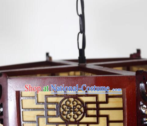 Handmade Wood Lamp China Classical Palace Lantern New Year Lantern