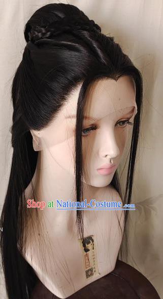 Ancient Costume Wig TV Series Jiang Yan Senior Sister Li Wig Hand Hook Front Lace