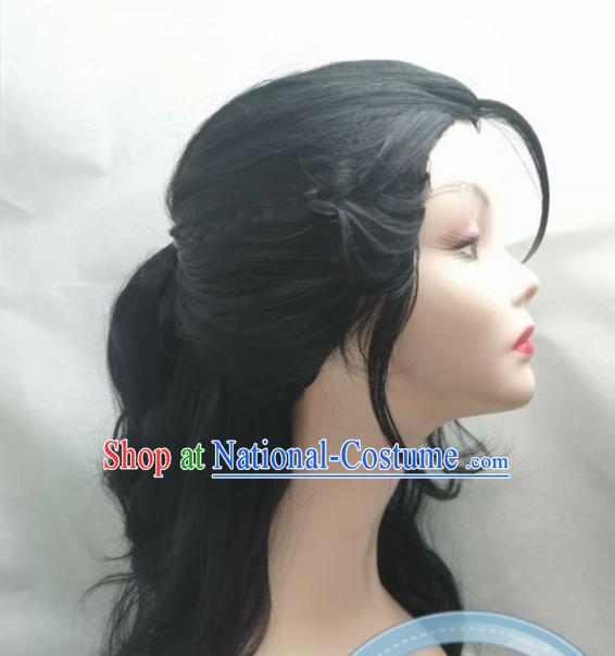 The Legend Of Machina Vax Ildan Black Styling COS Wig