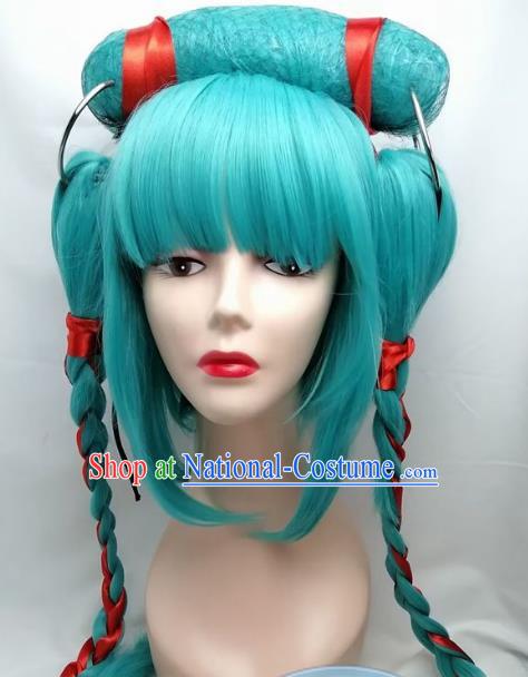 World Plan Color Stage Hatsune Miku Magical Mirai 2023 Cos Wig