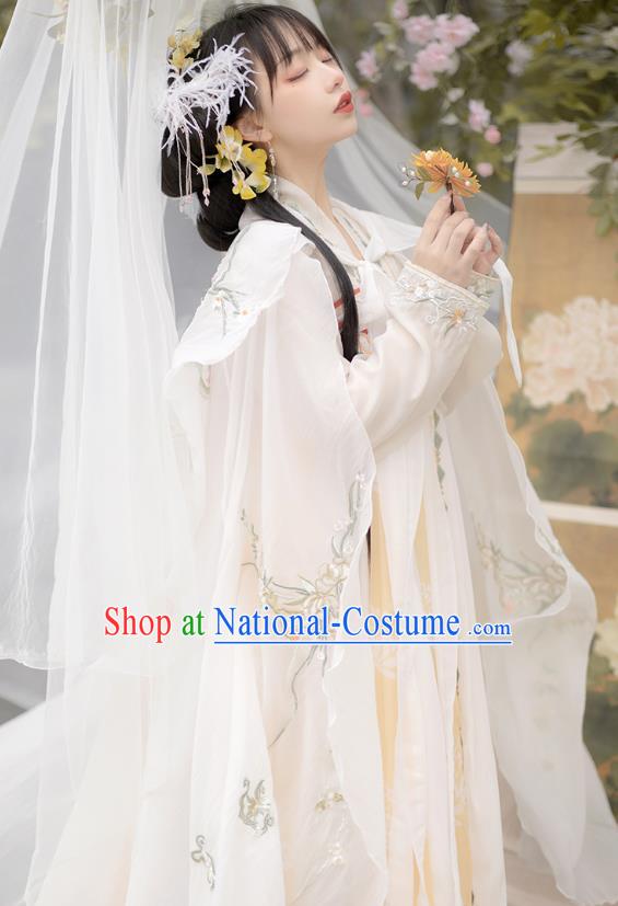 Chinese Traditional Hanfu Dresses Ancient Fairy Clothing Tang Dynasty Royal Princess Costumes