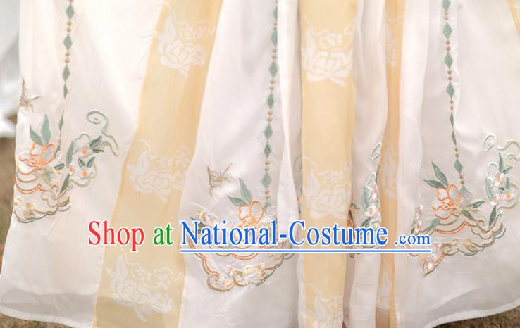 Chinese Traditional Hanfu Dresses Ancient Fairy Clothing Tang Dynasty Royal Princess Costumes