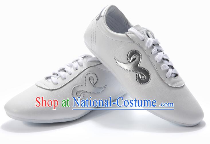 Chinese Wushu Competition White Shoes Kung Fu Shoes Professional Martial Arts Shoes