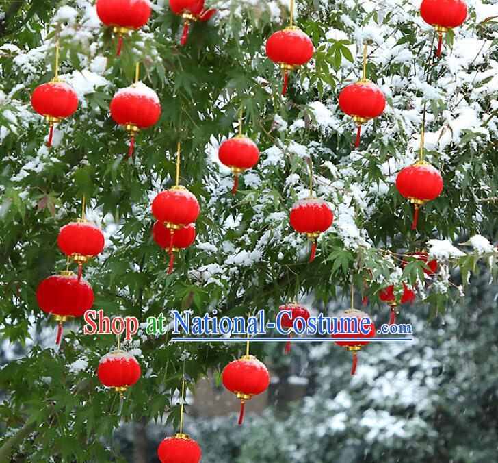 Chinese New Year Lanterns Outdoor Hanging Lanterns Waterproof Lanterns