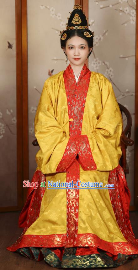 Chinese Traditional Wedding Dresses Ming Dynasty Empress Clothing Ancient Noble Woman Garment Costumes