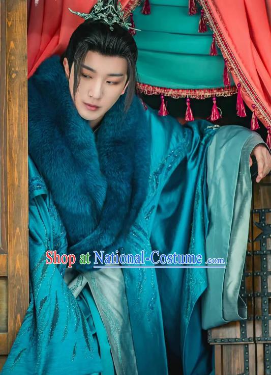 Chinese Ancient Royal Prince Clothing TV Series The Blood of Youth Xiao Se Garment Costumes