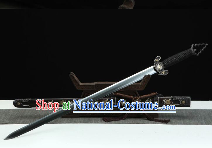 Chinese Ancient TV Series Sword Taoist Priest Sword Handmade Ba Gua Sword