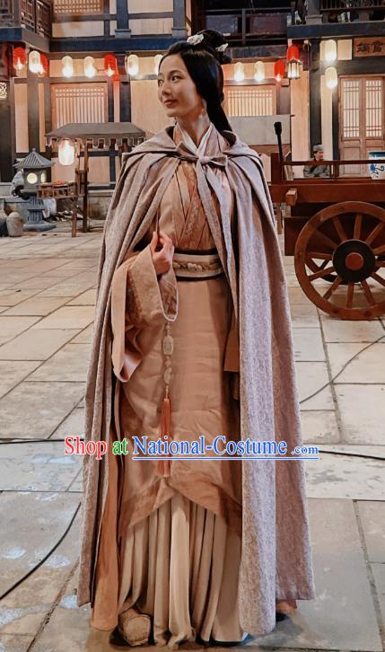 Chinese Ancient Royal Princess Clothing TV Series Love Like The Galaxy Replica Dress Han Dynasty Female Historical Costumes