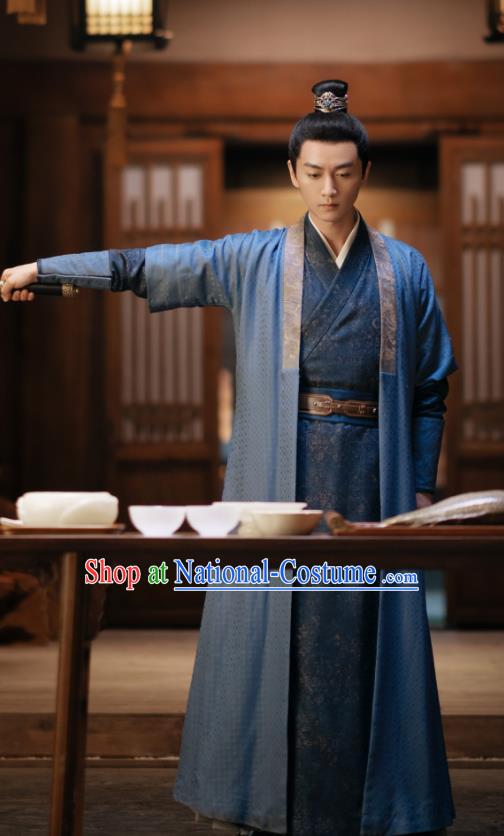 Chinese TV Series A Dream of Splendor Gu Qian Fan Garment Song Dynasty Childe Historical Costumes Ancient Swordsman Clothing