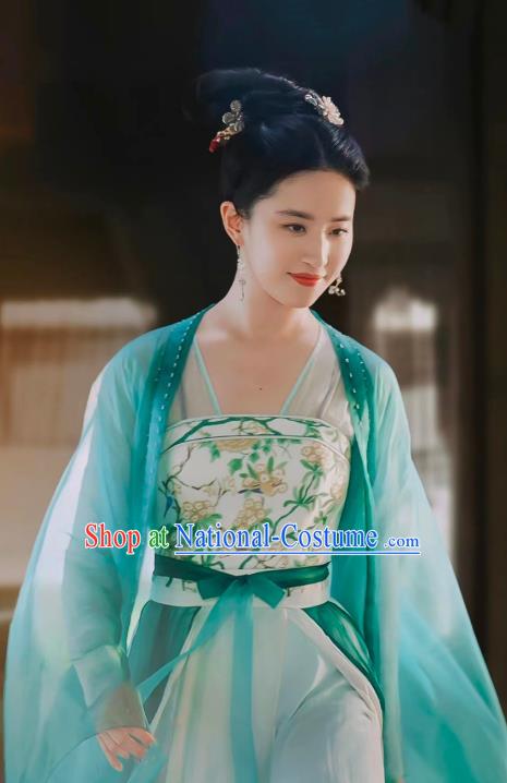 Chinese Drama A Dream of Splendor Zhao Pan Er Dresses Song Dynasty Young Beauty Historical Costumes Ancient Geisha Clothing