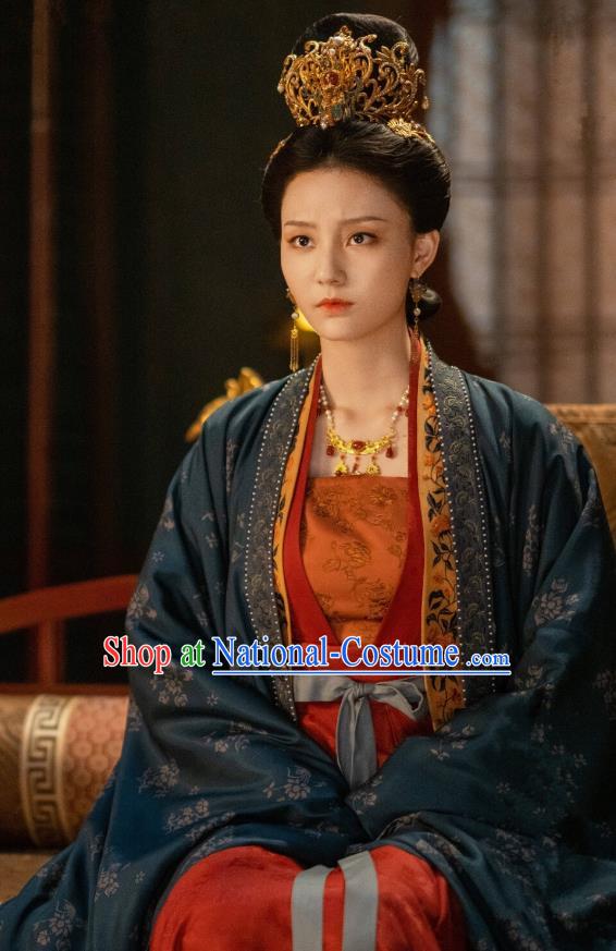 Chinese Drama A Dream of Splendor Court Dresses Song Dynasty Empress Historical Costumes Ancient Queen Clothing