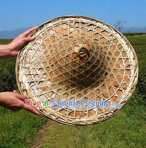 Traditional Chinese Bamboo Hat Handmade Bamboo Hat