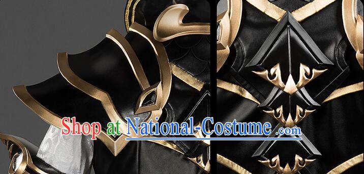 Top Handmade Cosplay Costumes Jian Xia Qing Yuan Online Cang Yun Young Hero Armor Complete Set