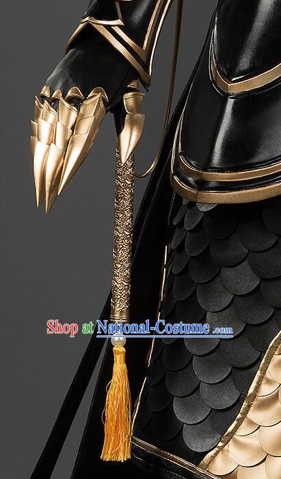 Top Handmade Cosplay Costumes Jian Xia Qing Yuan Online Cang Yun Young Hero Armor Complete Set