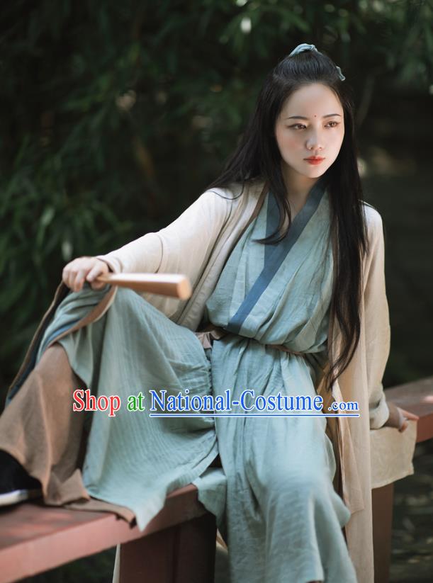 Chinese Ancient Swordsman Clothing China Hanfu Dresses Song Dynasty Costumes for Women for Men