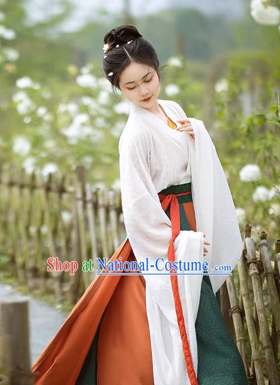 China Hanfu Dresses Wei Jin Northern and Southern Dynasties Women Costumes Chinese Ancient Princess Clothing