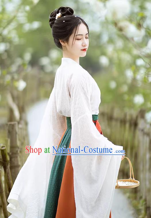 China Hanfu Dresses Wei Jin Northern and Southern Dynasties Women Costumes Chinese Ancient Princess Clothing