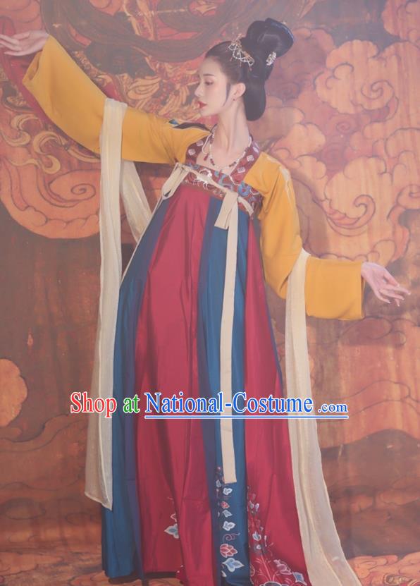 China Hanfu Dress Tang Dynasty Empress Clothing Ancient Court Woman Costumes