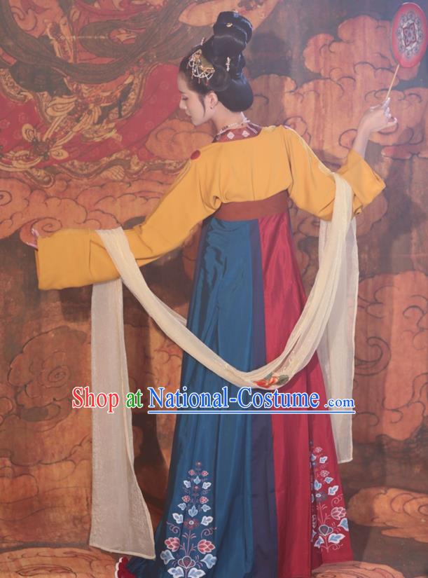 China Hanfu Dress Tang Dynasty Empress Clothing Ancient Court Woman Costumes