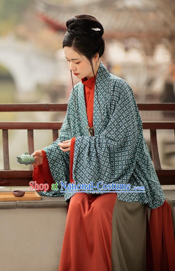 China Ancient Princess Costumes Hanfu Dress Wei Jin Northern and Southern Dynasties Empress Clothing