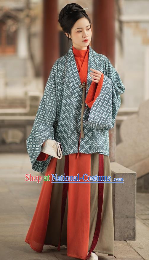 China Ancient Princess Costumes Hanfu Dress Wei Jin Northern and Southern Dynasties Empress Clothing