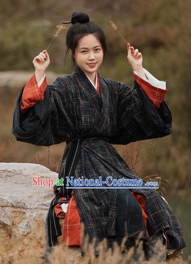 China Song Dynasty Civilian Female Clothing Ancient Young Lady Costumes Hanfu Dresses Complete Set