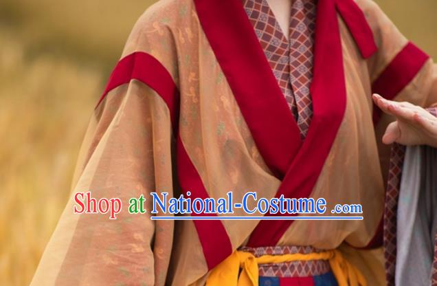 China Ancient Swordswoman Costumes Traditional Hanfu Dresses Jin Dynasty Heroine Hua Mulan Historical Clothing