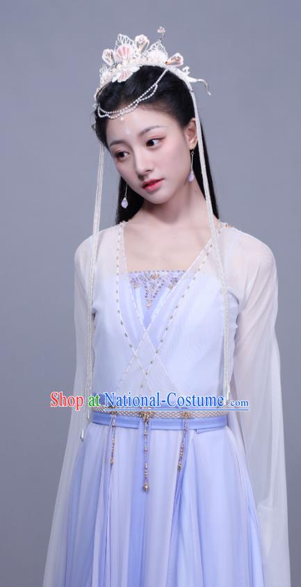 China TV Series Dragon Girl Clothing Drama Immortal Samsara Princess Zhao Lan Dress Ancient Fairy Costumes