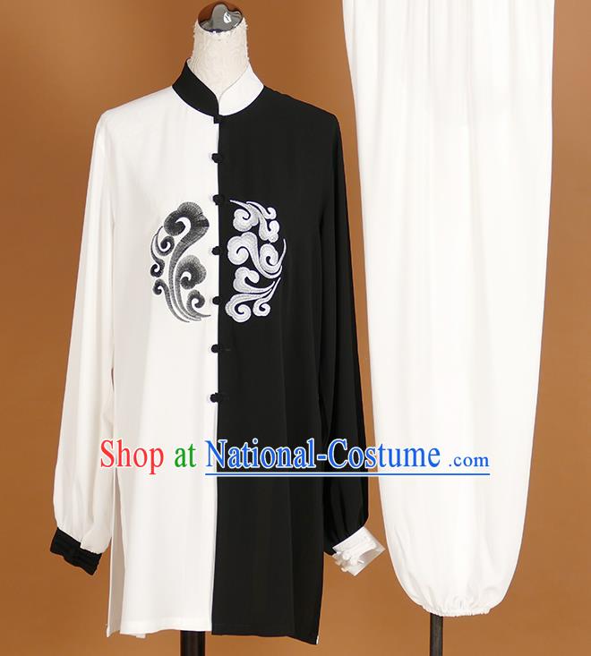 Chinese Tai Chi Training Uniform Taiji Quan Yin Yang Clothes Kung Fu Performance Suit Martial Arts Competition Clothing