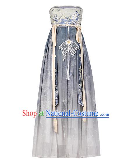 Chinese Tang Dynasty Princess Clothing Traditional Hanfu Dress Ancient Palace Woman Costumes Complete Set