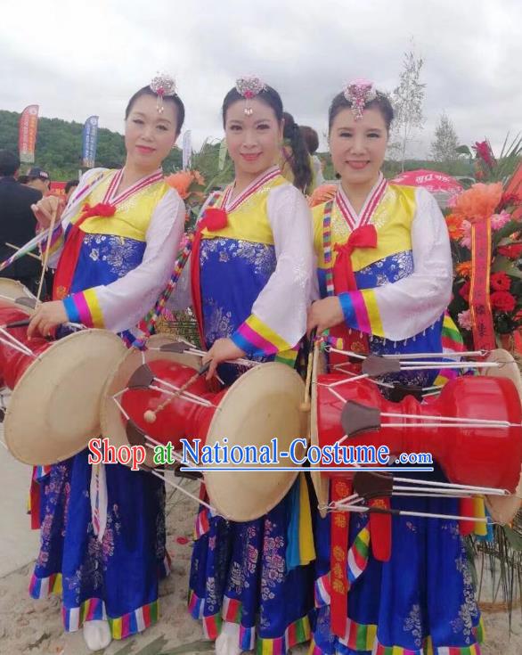 Korean Ethnic Costumes Stage Performance Costumes And Korean Tribal Elders  Encouragement