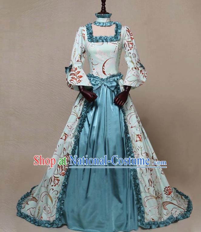 European Medieval Retro Noblewoman Formal Dress A Gown For Women Suitable For Stage Plays