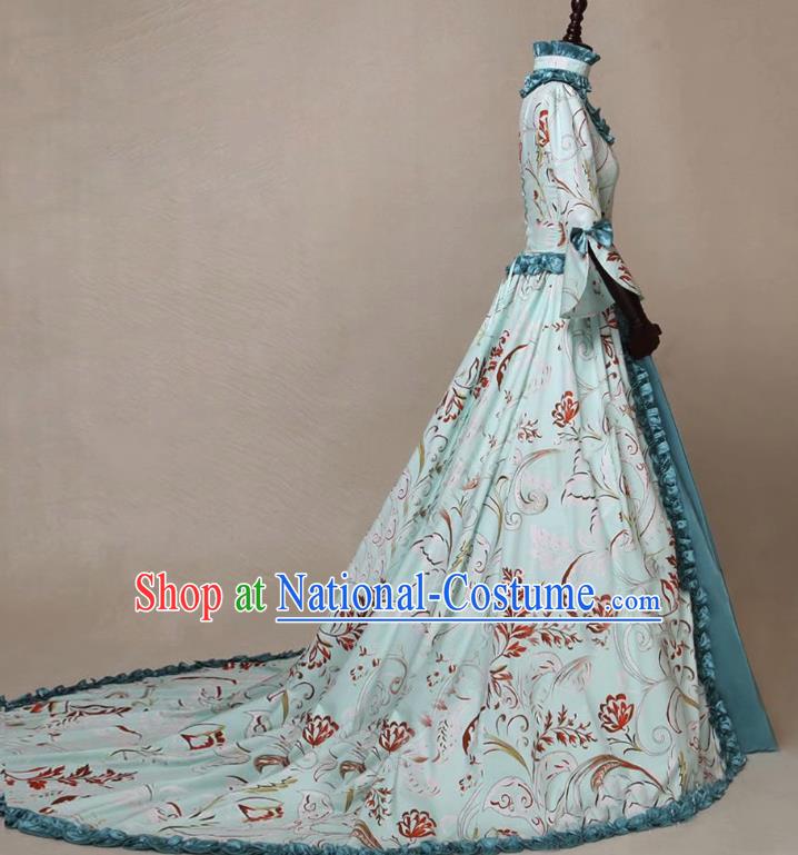 European Medieval Retro Noblewoman Formal Dress A Gown For Women Suitable For Stage Plays