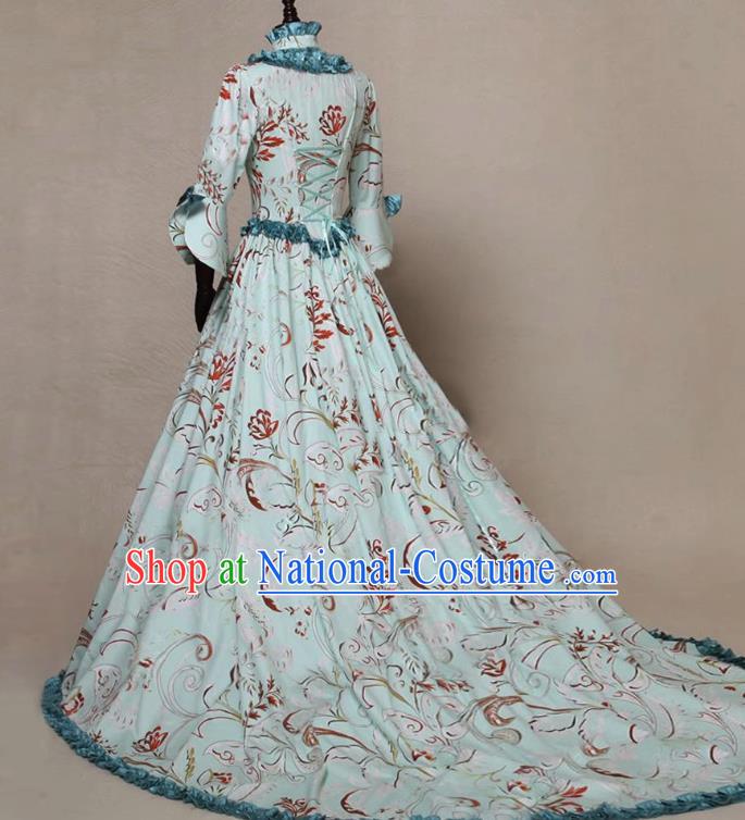 European Medieval Retro Noblewoman Formal Dress A Gown For Women Suitable For Stage Plays