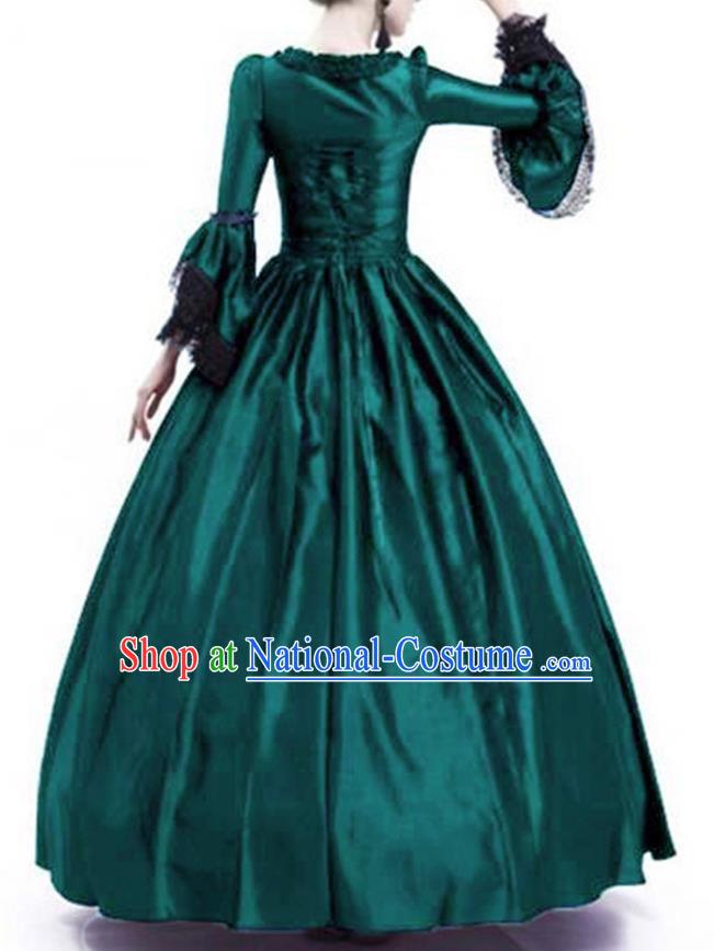 Cosplay European Medieval Noble Court Long Dress For Stage Plays Featuring European And American Retro Style Formal Evening Dresses For Women