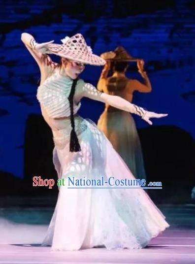 Group Dance Women Costumes Dance Stage National Costumes